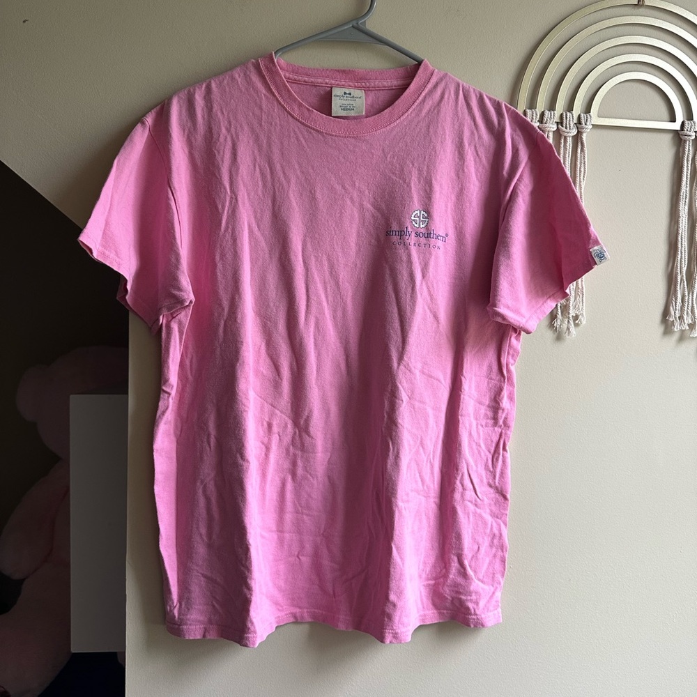 Simply Southern Vibrant Pink Tee